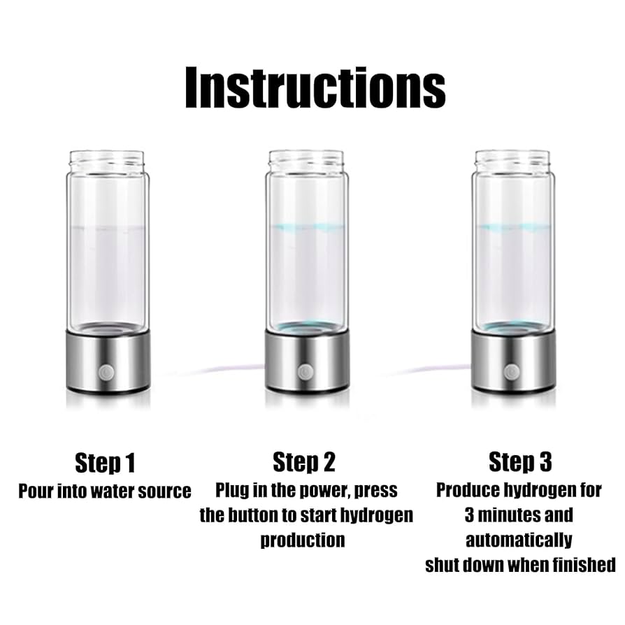 Amazon.com: H2next Hydrogen Water Bottle - Revitalizer, 14